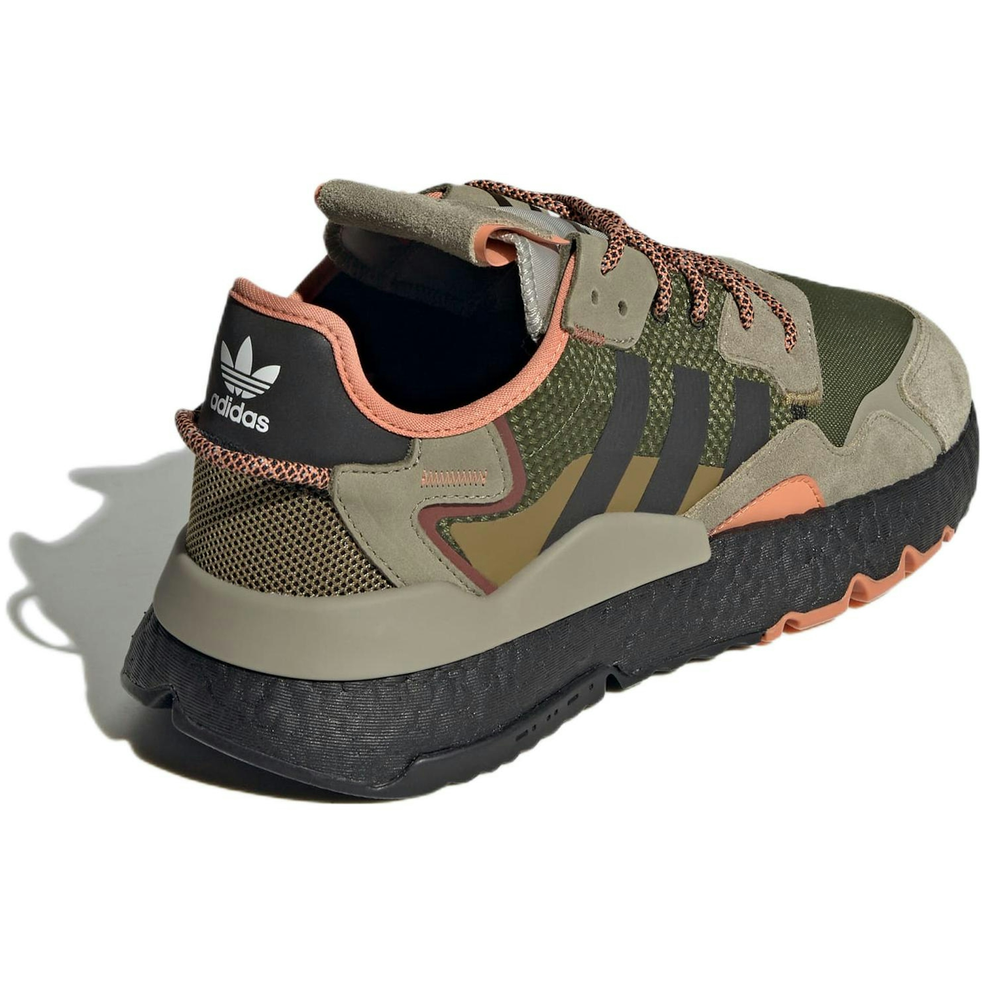 adidas originals Nite Jogger 'Brown Dark Green' GY0018 - Image 4