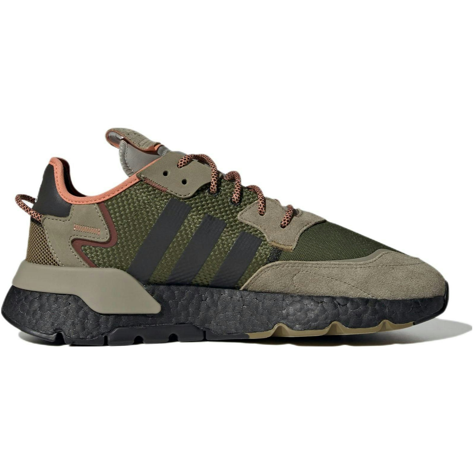 adidas originals Nite Jogger 'Brown Dark Green' GY0018 - Image 2