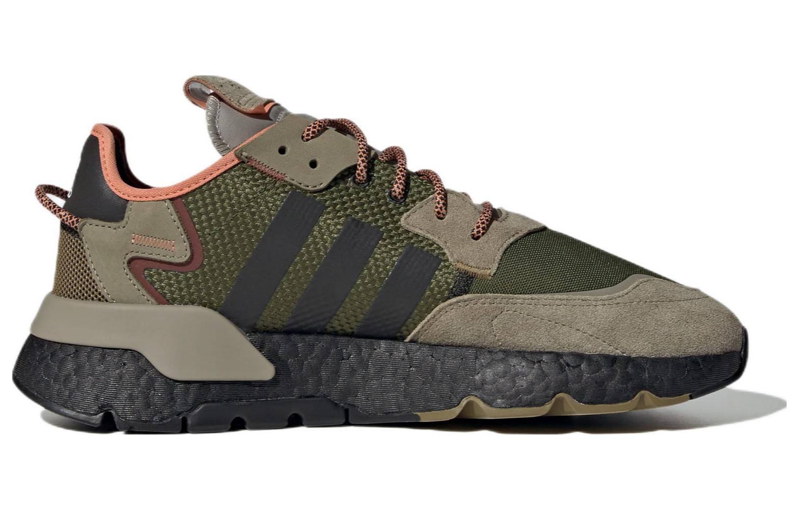 adidas originals Nite Jogger 'Brown Dark Green' GY0018 - Image 7