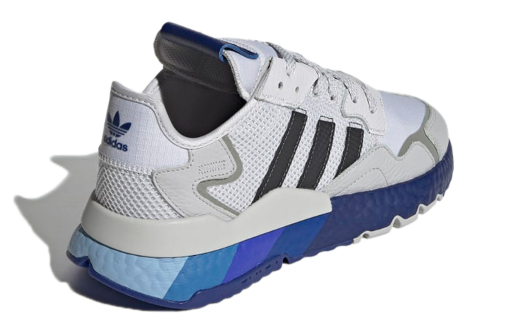 adidas originals Nite Jogger 'Grey Black Blue' H01716 - Image 9