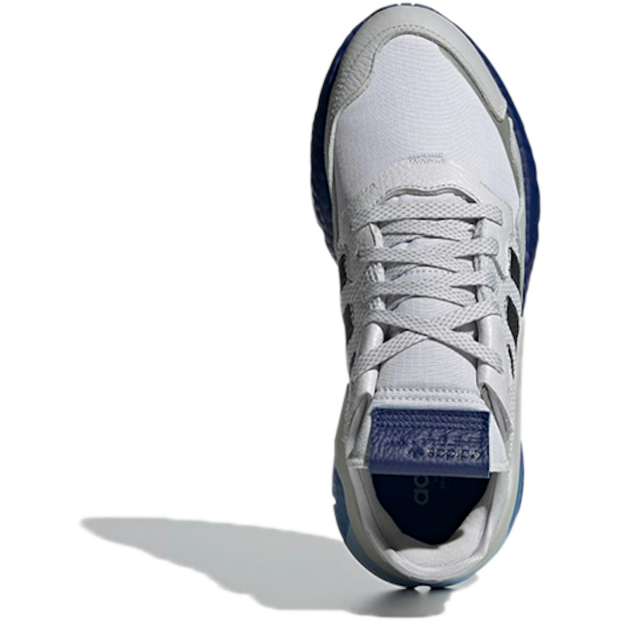 adidas originals Nite Jogger 'Grey Black Blue' H01716 - Image 5