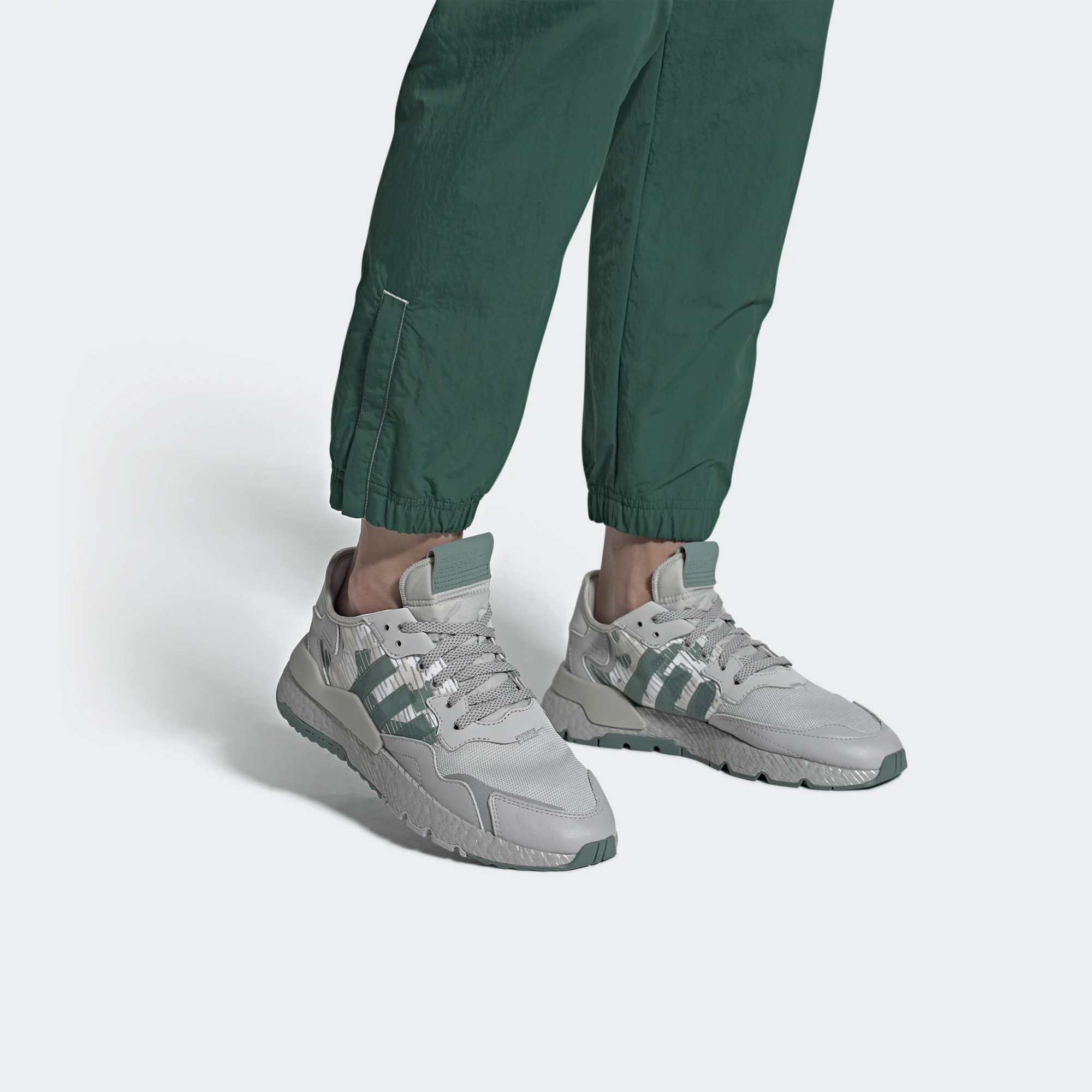 adidas originals Nite Jogger Grey Green FV1322 Moroen - Image 7