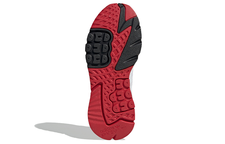 adidas originals Nite Jogger Red White FY3234 Moroen - Image 6