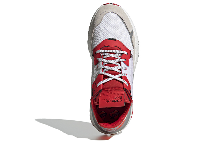adidas originals Nite Jogger Red White FY3234 Moroen - Image 5