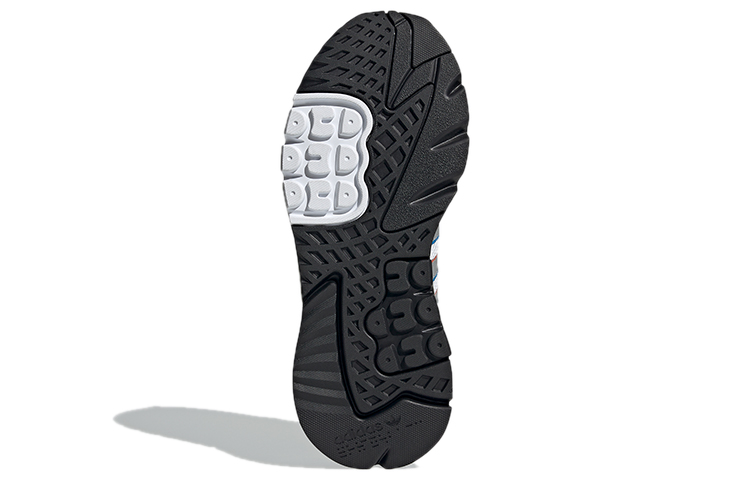 adidas originals Nite Jogger White Black Silver H01719 Moroen - Image 6