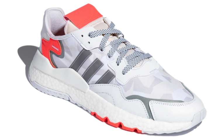 adidas originals Nite Jogger White Gray Orange FV1310 Moroen - Image 3
