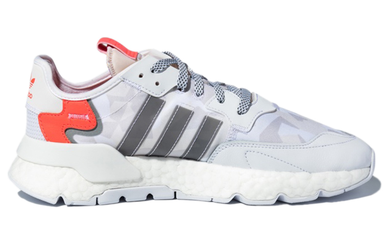 adidas originals Nite Jogger White Gray Orange FV1310 Moroen - Image 2