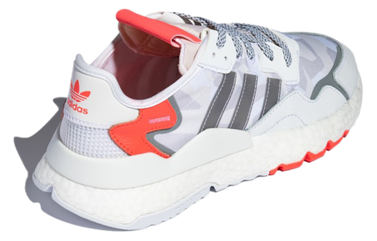 adidas originals Nite Jogger White Gray Orange FV1310 Moroen - Image 4