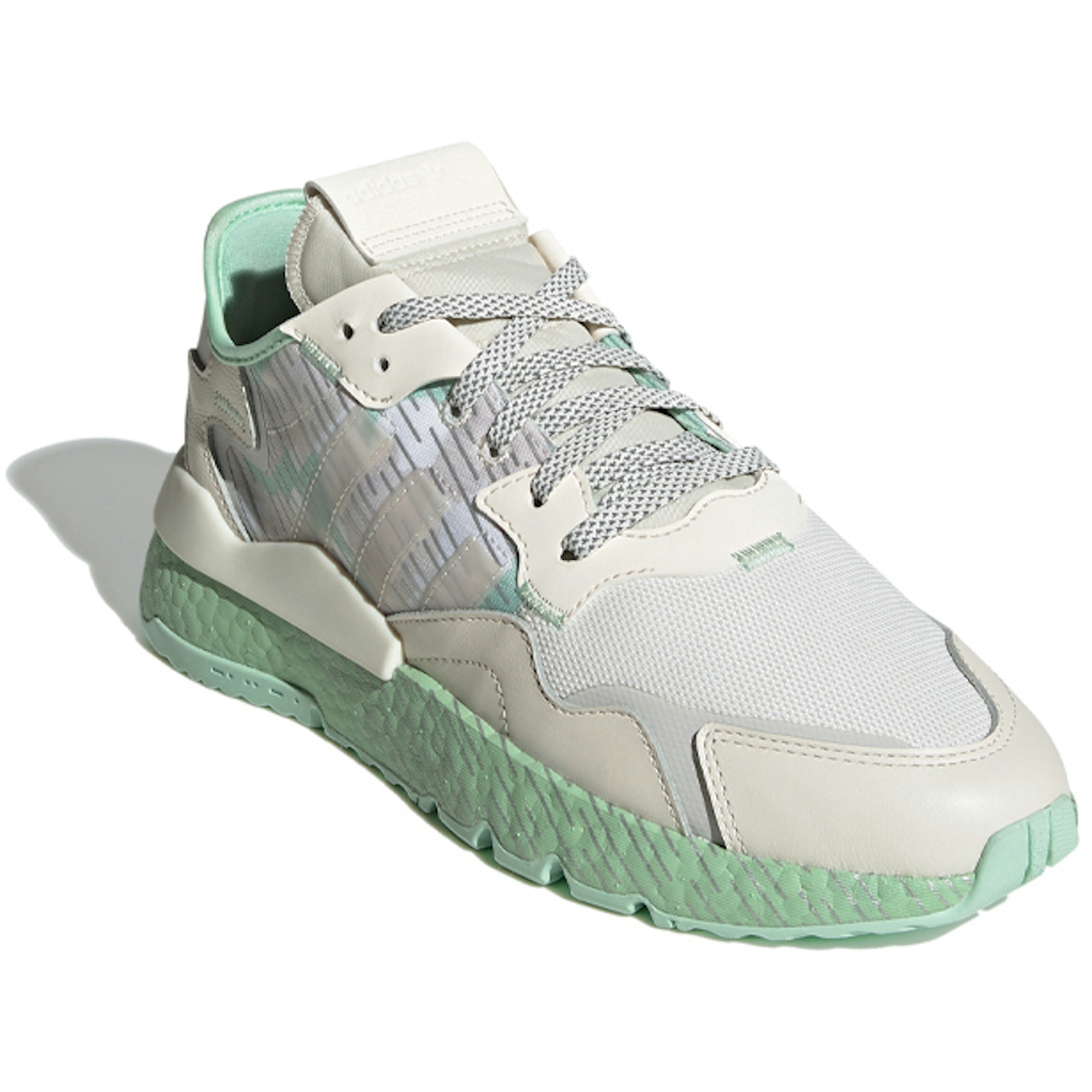 adidas originals Nite Jogger White Green FV1325 Moroen - Image 3