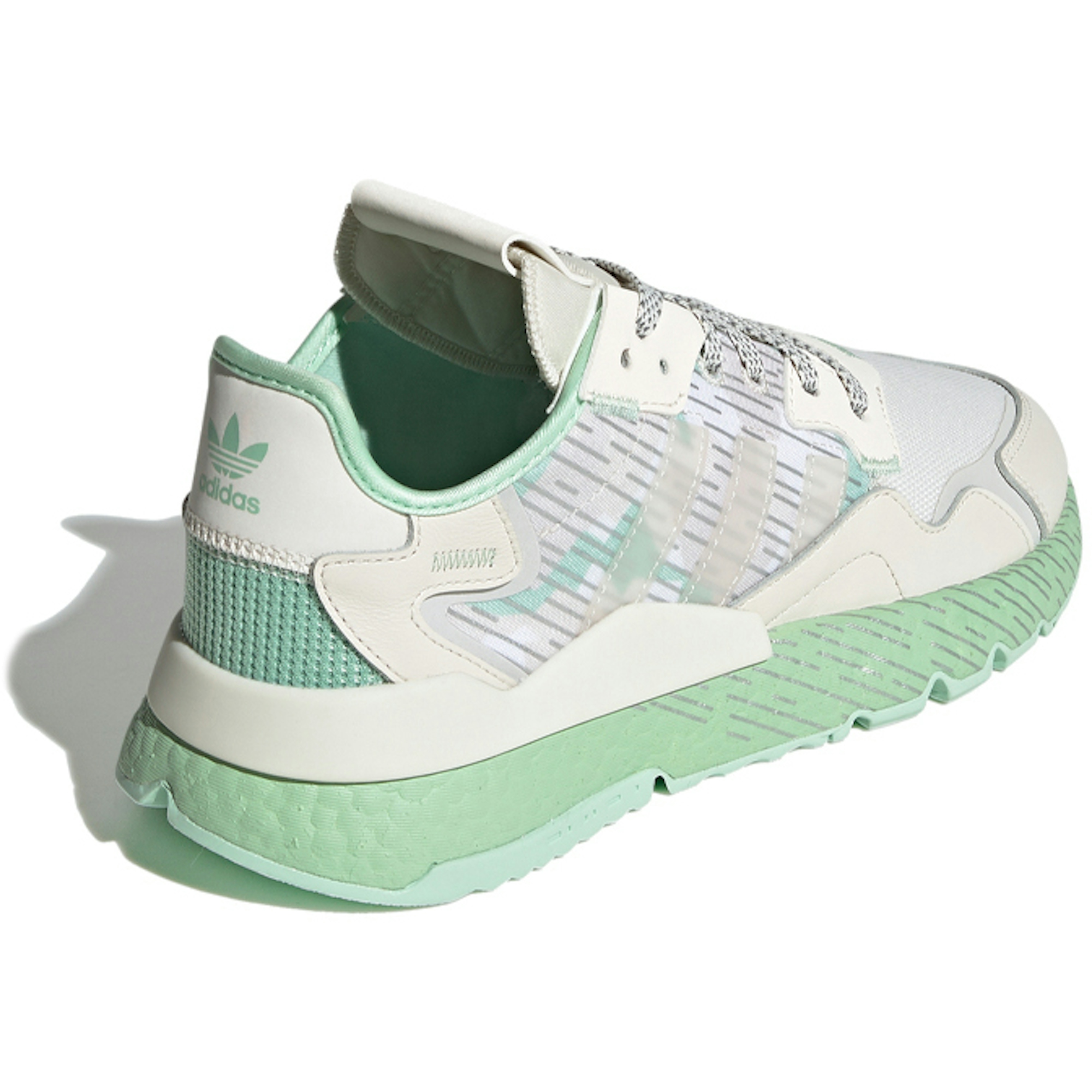 adidas originals Nite Jogger White Green FV1325 Moroen - Image 4