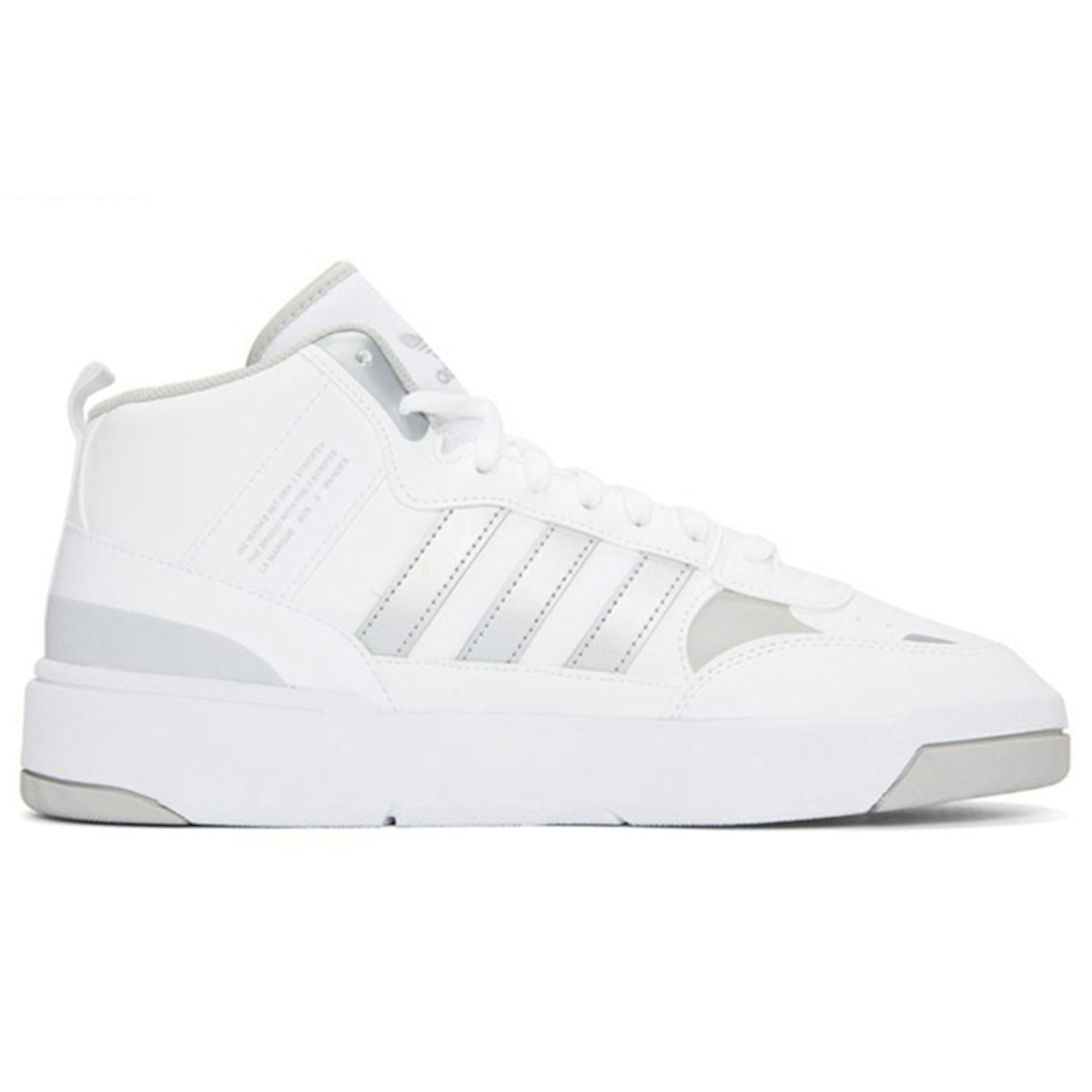 adidas originals Postup Cozy Wear-Resistant Skate Shoes White H00166 - Image 2