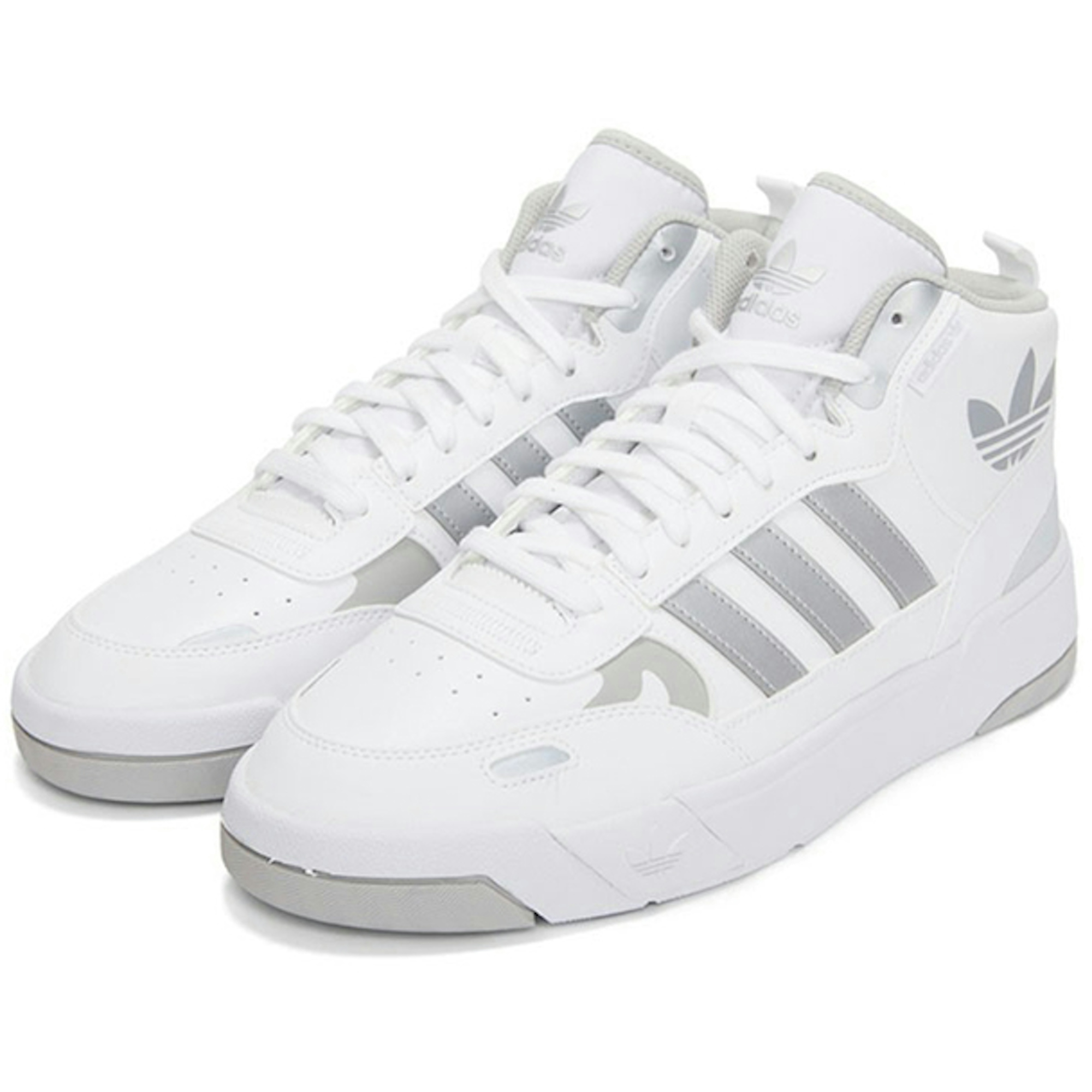 adidas originals Postup Cozy Wear-Resistant Skate Shoes White H00166 - Image 3