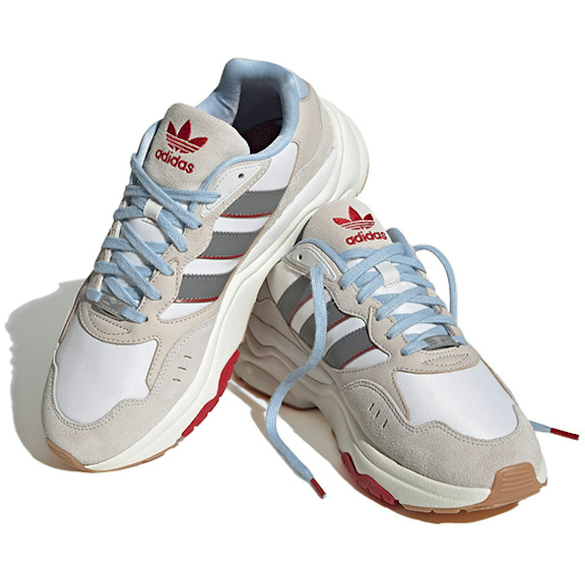 adidas originals Retropy F90 'Grey Red Blue' HP6384 - Image 3