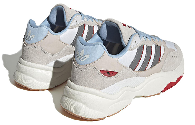 adidas originals Retropy F90 'Grey Red Blue' HP6384 - Image 9