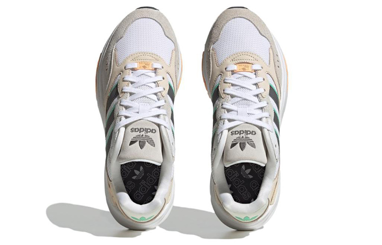 adidas Originals Retropy F90 Wonder White Grey Pulse Mint FZ6604 Moroen - Image 4