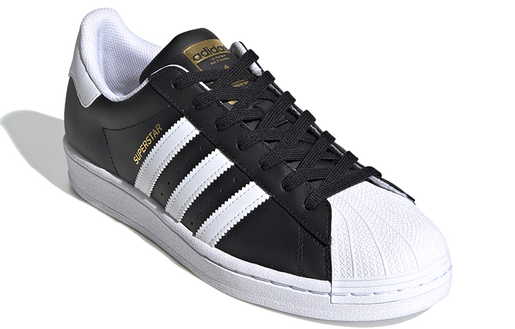adidas Originals Superstar Shoes 'Black White Gold' FX2331 - Image 9