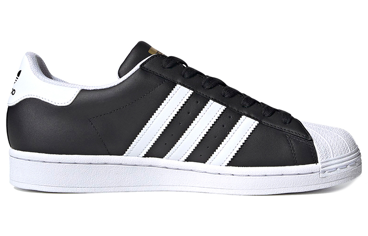 adidas Originals Superstar Shoes 'Black White Gold' FX2331 - Image 8