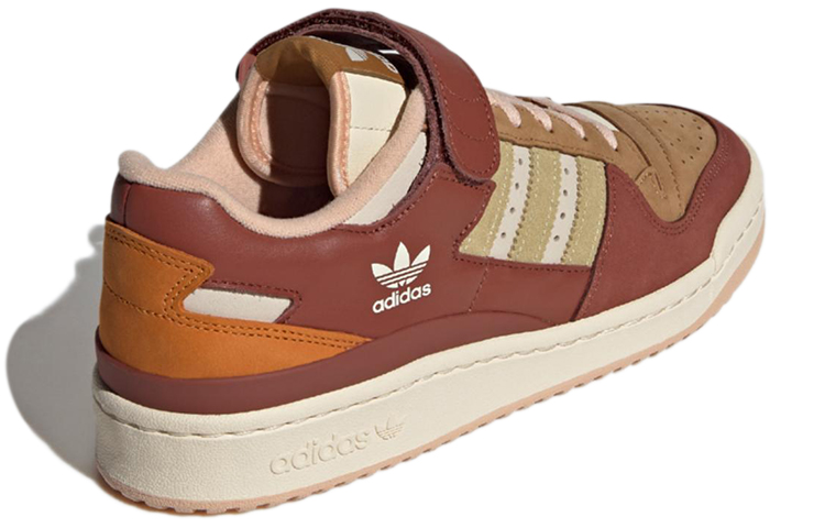 adidas originals Unisex Forum 84 Low Great Outdoors Wild Sepia Sneakers Red/Brown GX4546 Moroen - Image 4