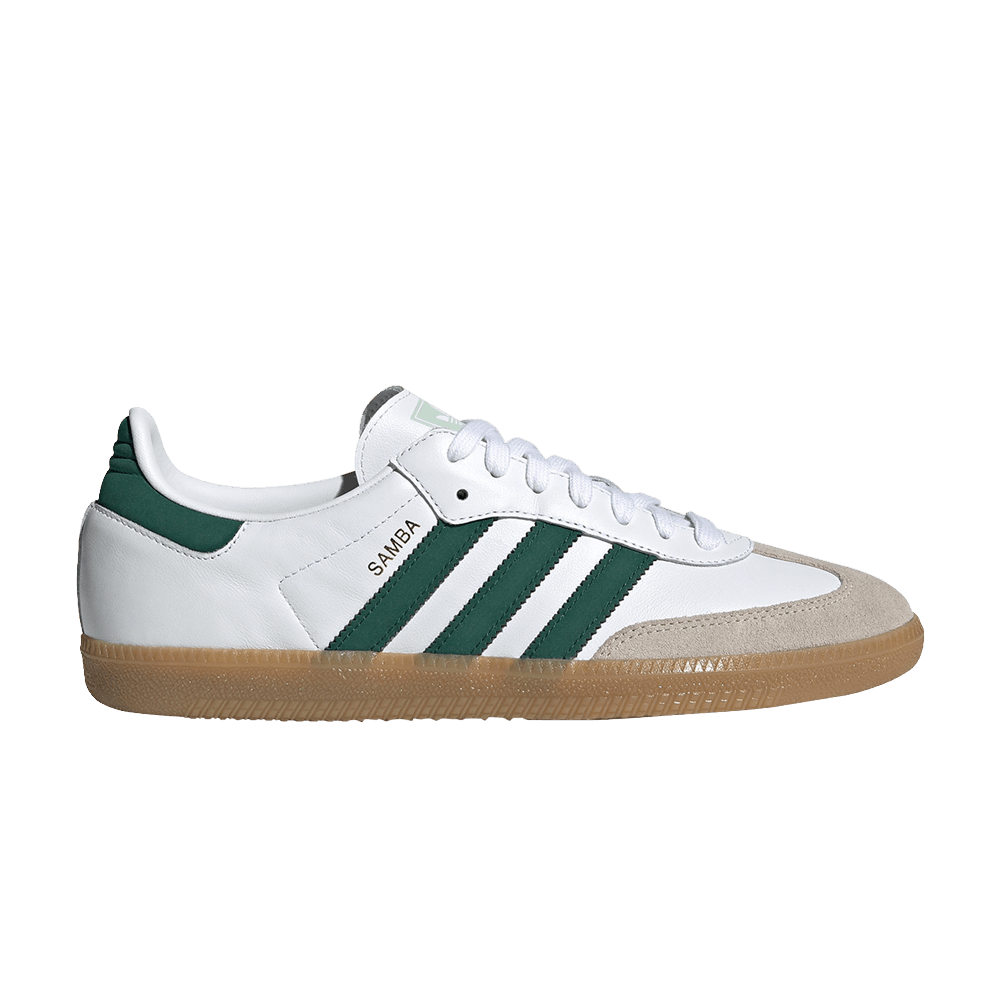 adidas Samba OG White Collegiate Green EE5451 Gloiber
