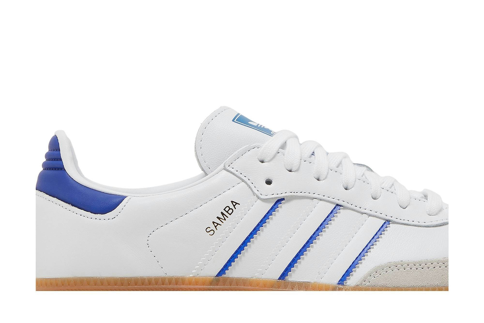 adidas Samba 'White Lucid Blue' IG2339 - Image 7