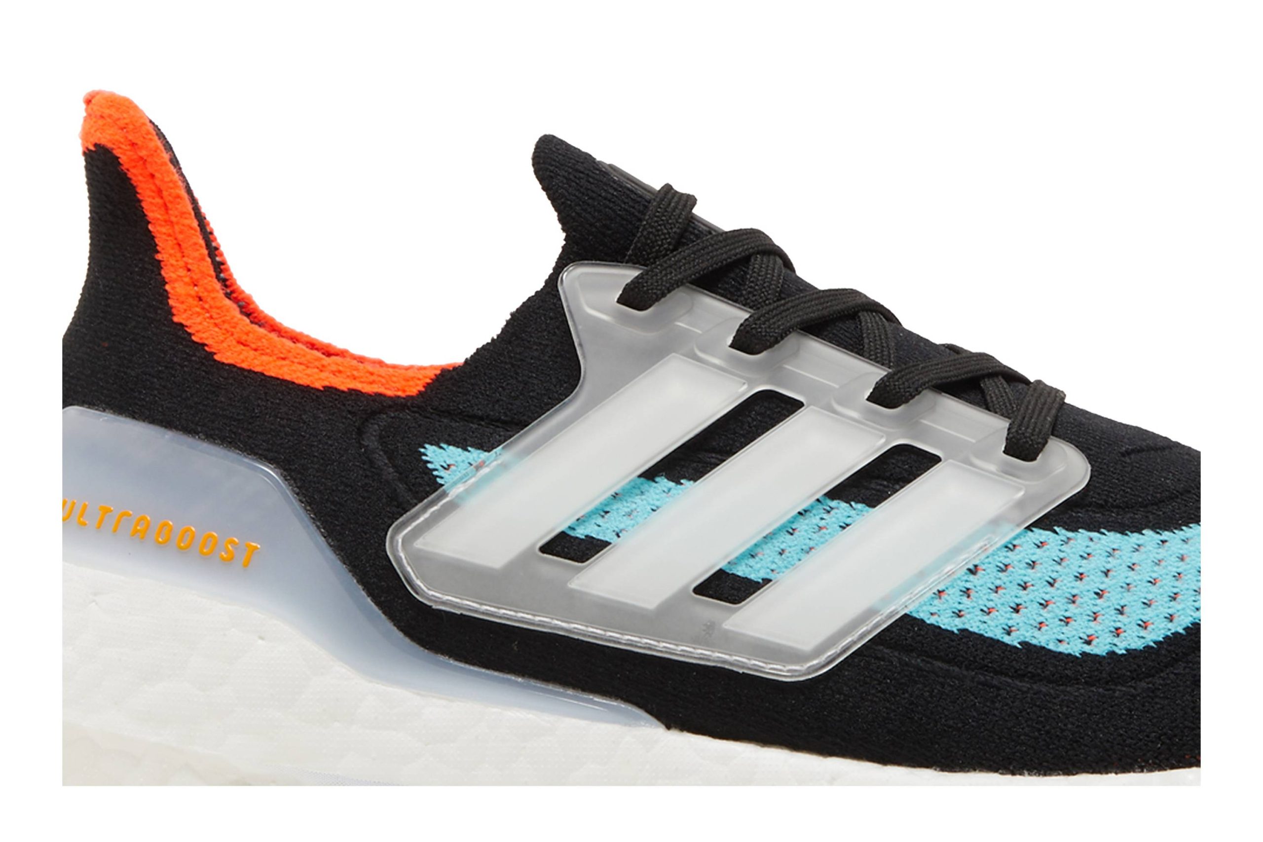 adidas UltraBoost 21 Black Pulse Aqua S23867 Coiloa - الصورة 2