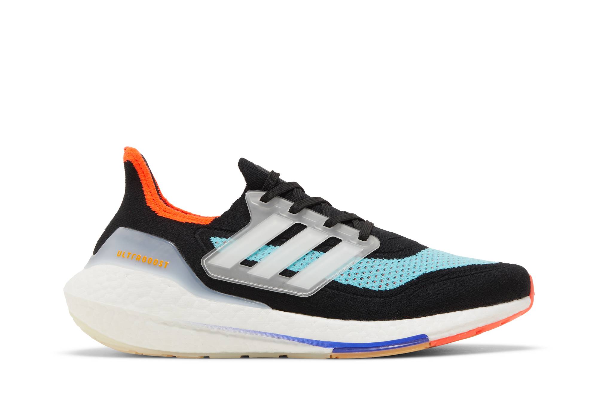 adidas UltraBoost 21 Black Pulse Aqua S23867 Coiloa
