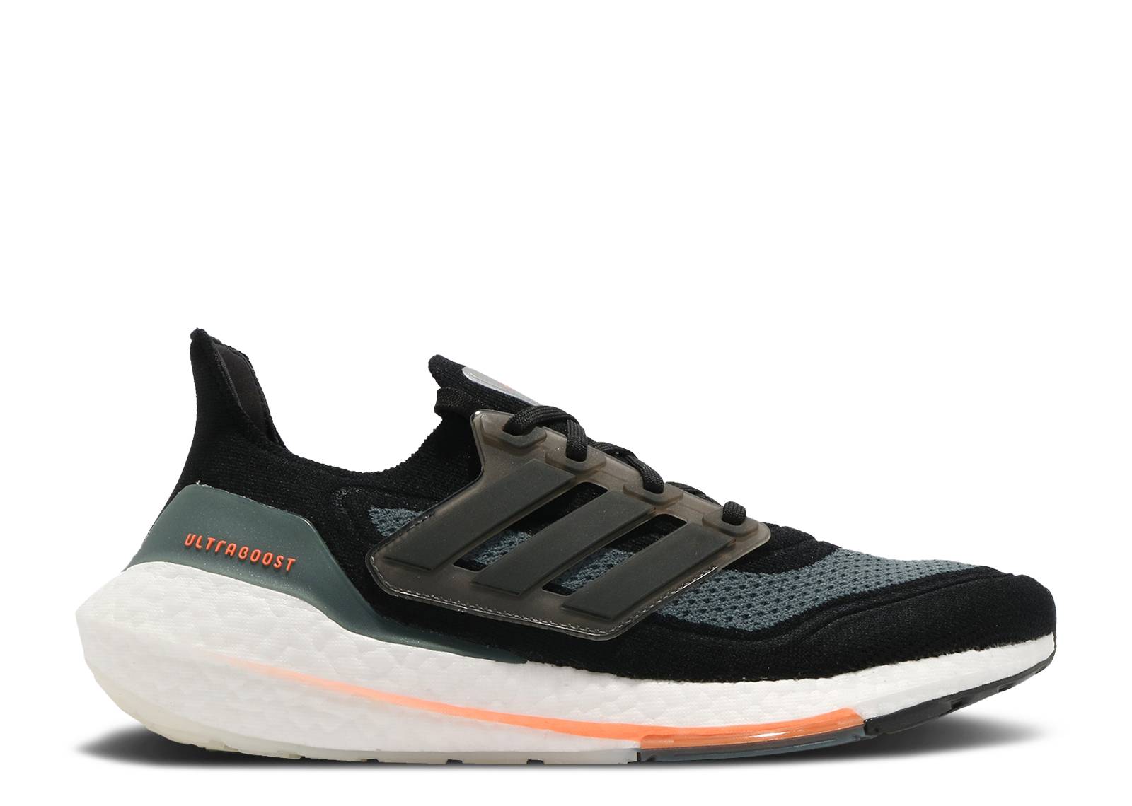 adidas UltraBoost 21 'Black Screaming Orange' FY0389