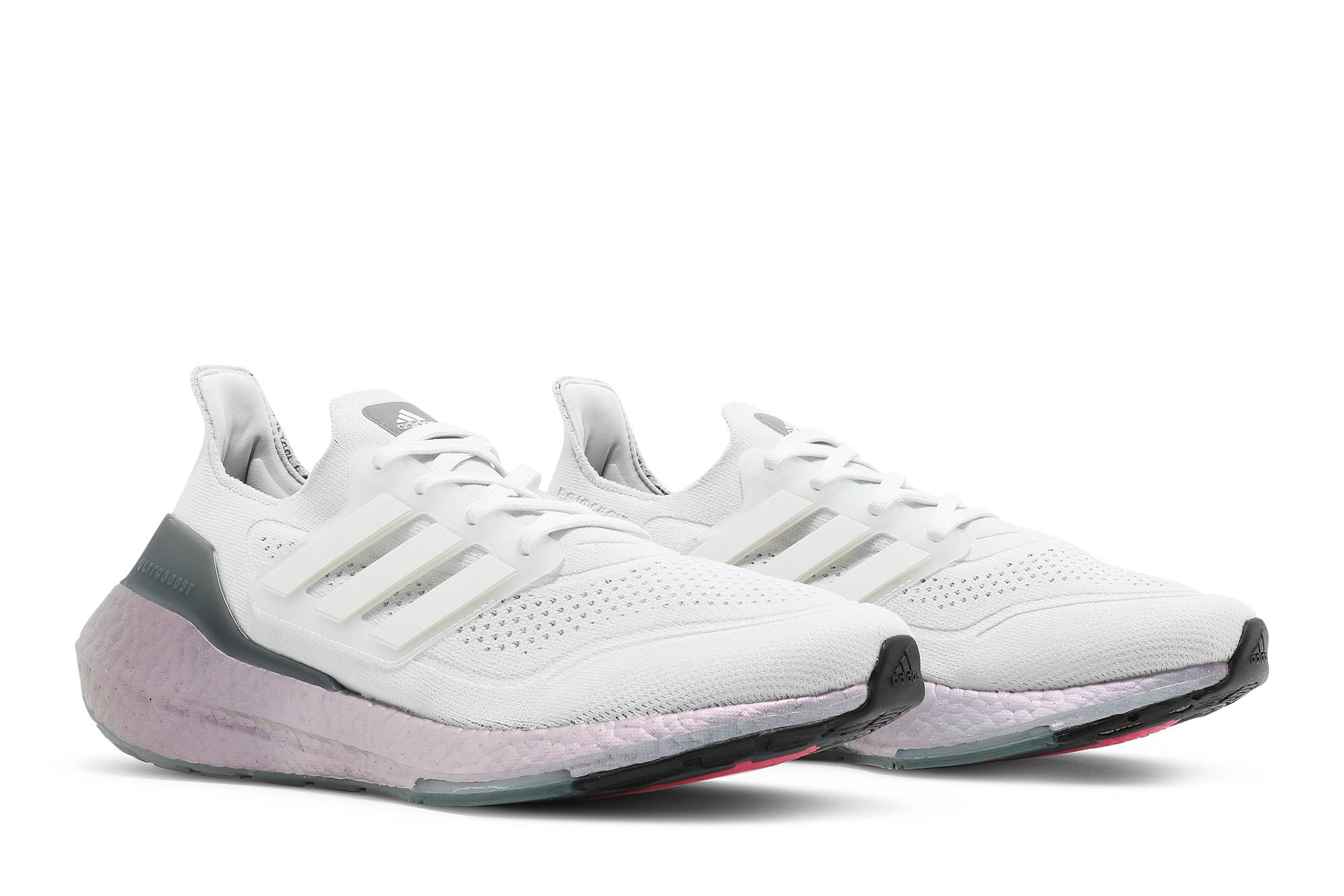 adidas UltraBoost 21 'Crystal White Hazy Green' FY0383 - Image 8