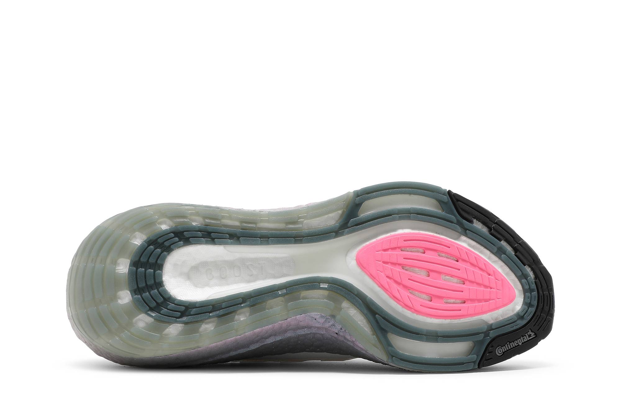 adidas UltraBoost 21 'Crystal White Hazy Green' FY0383 - Image 4