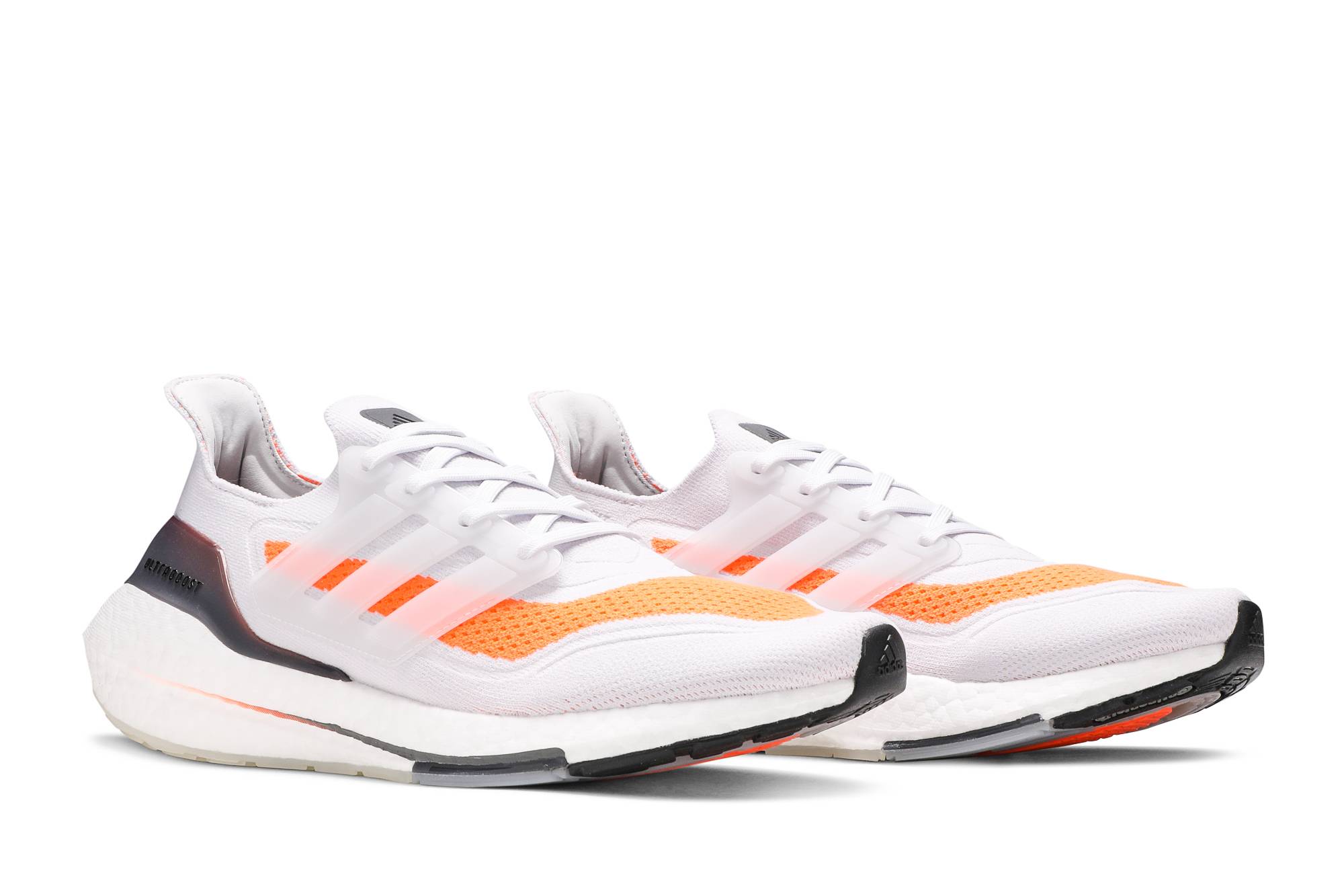 adidas UltraBoost 21 'Dash Grey Screaming Orange' FY0375 - Image 8