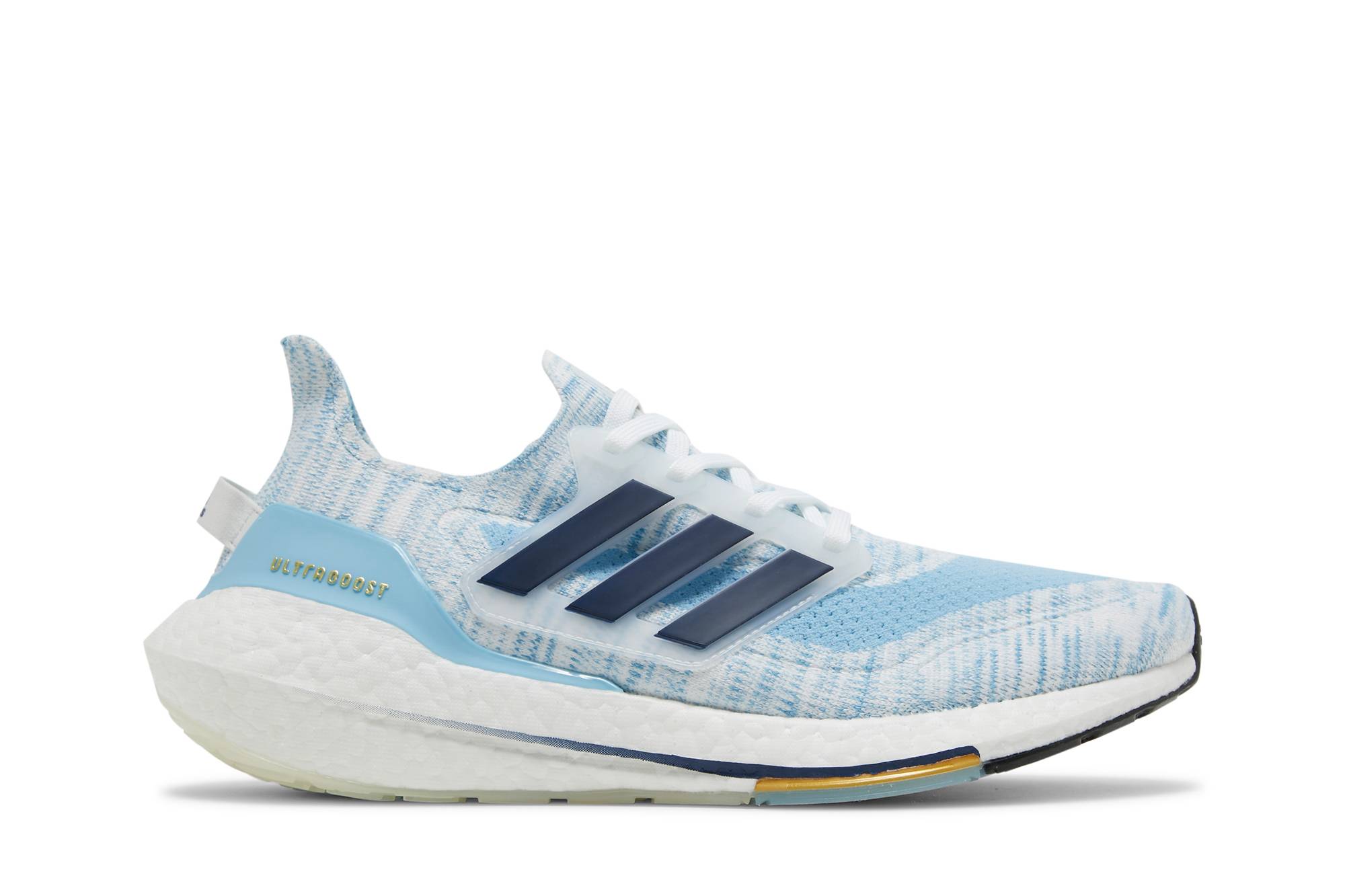 adidas UltraBoost 21 White Clear Blue GZ7120 Simpleartly Store