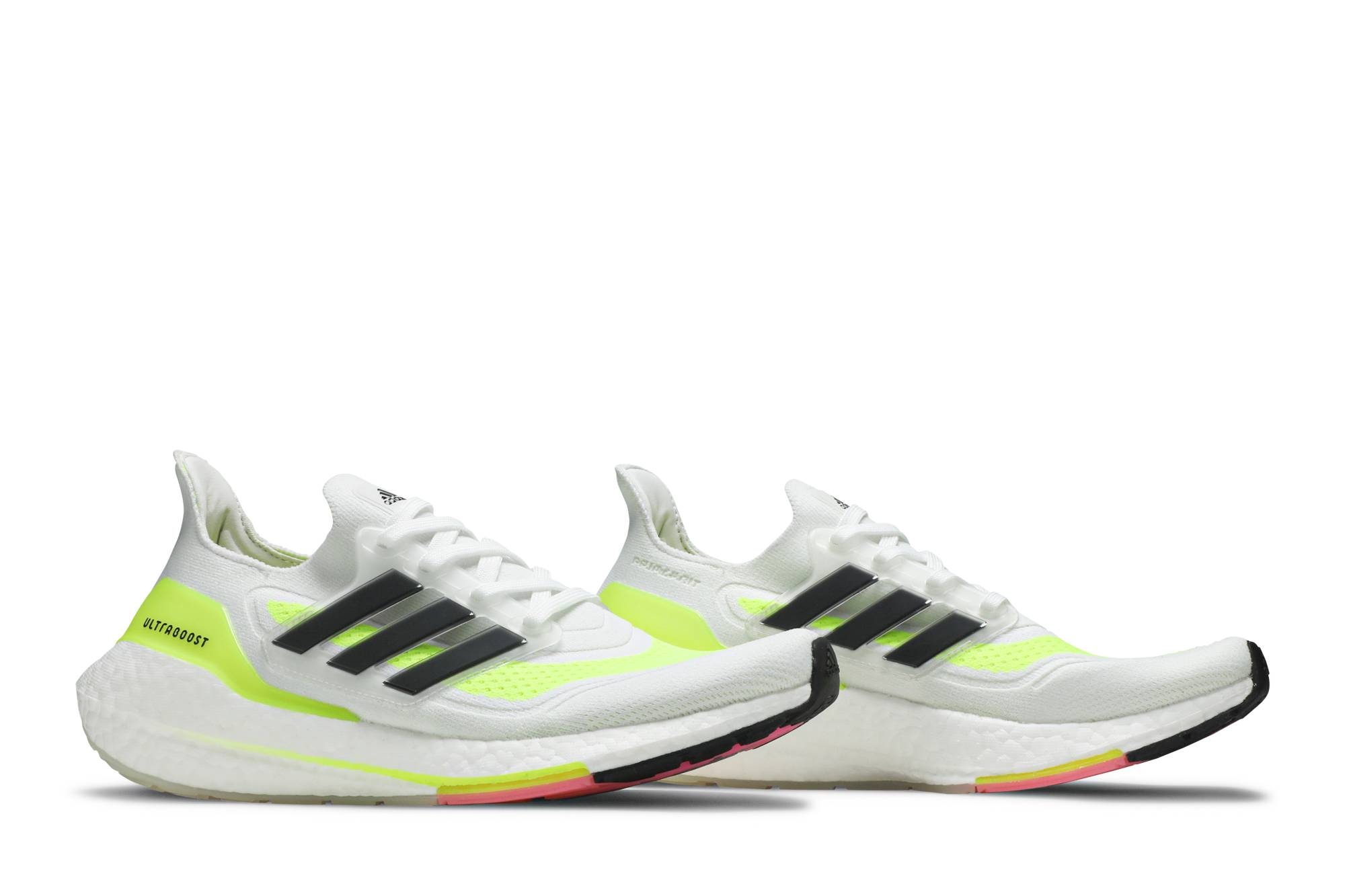 adidas UltraBoost 21 'White Solar Yellow' FY0377 - Image 8