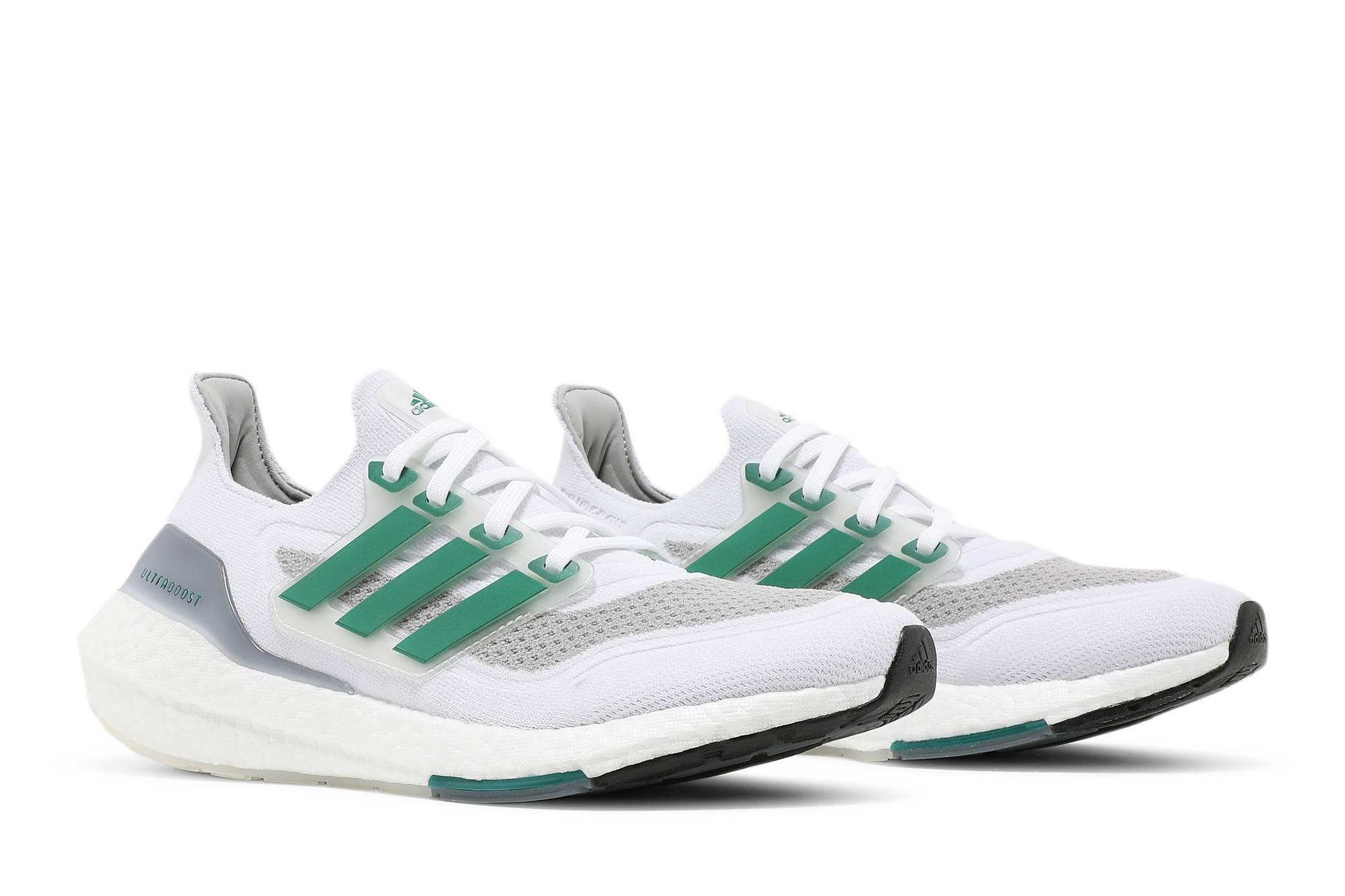 adidas UltraBoost 21 'White Sub Green' FZ2326 - Image 8