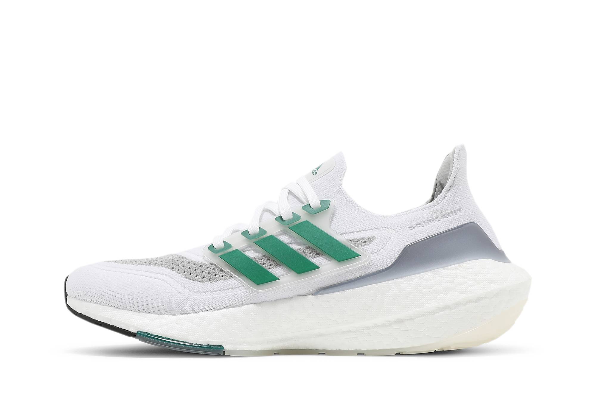adidas UltraBoost 21 'White Sub Green' FZ2326 - Image 3