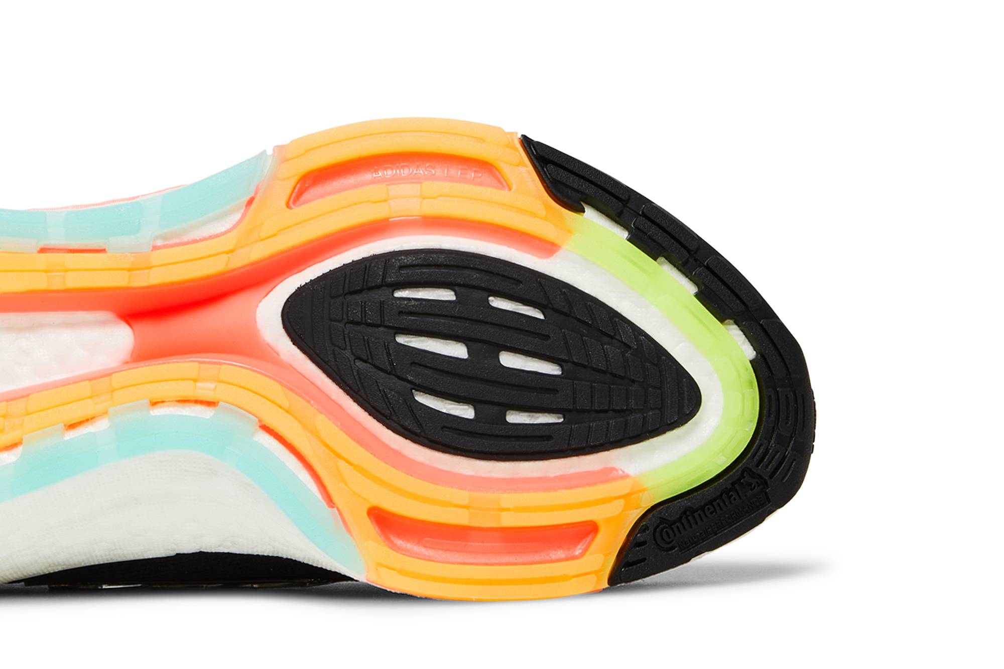 adidas UltraBoost 22 Black Turbo Mint Rust GX5497 - Image 5