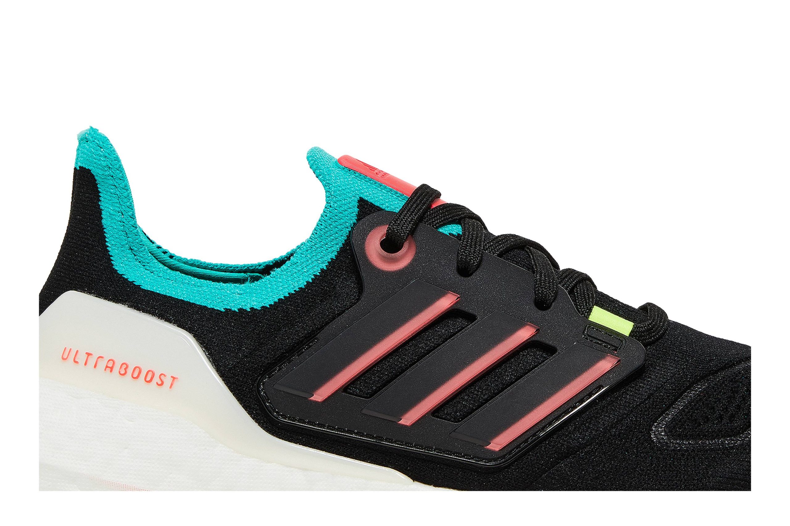 adidas UltraBoost 22 Black Turbo Mint Rust GX5497 - Image 2