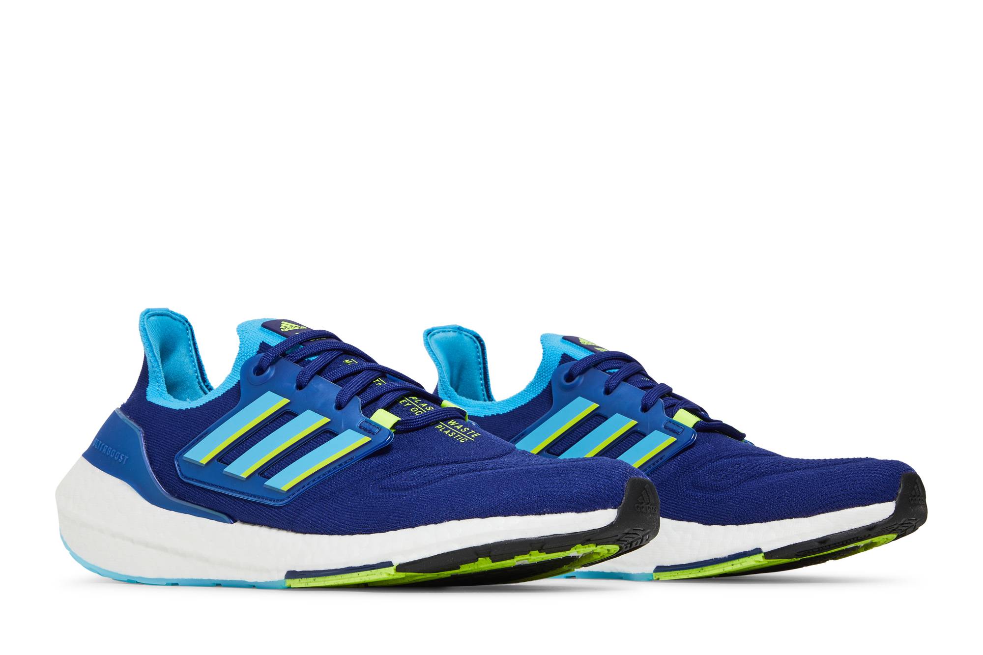 adidas UltraBoost 22 'Legacy Indigo Solar Yellow' GX9333 - Image 8