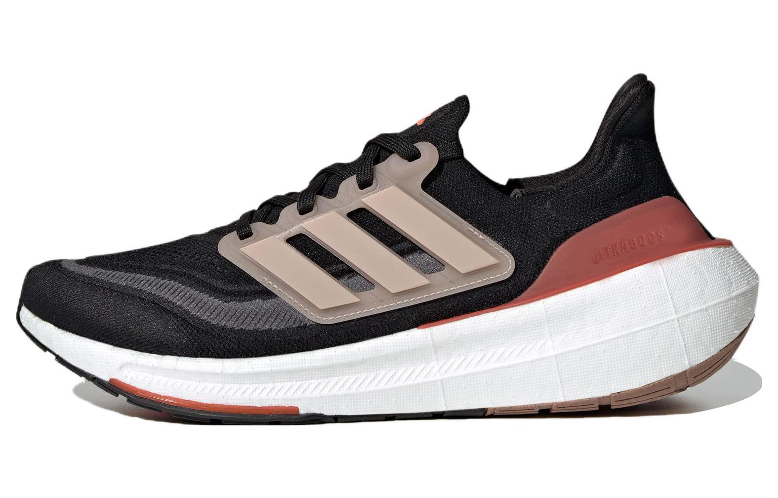 adidas Ultraboost Light Shoes 'Core Black Wonder Taupe Grey Six' HQ6344 Gloiber