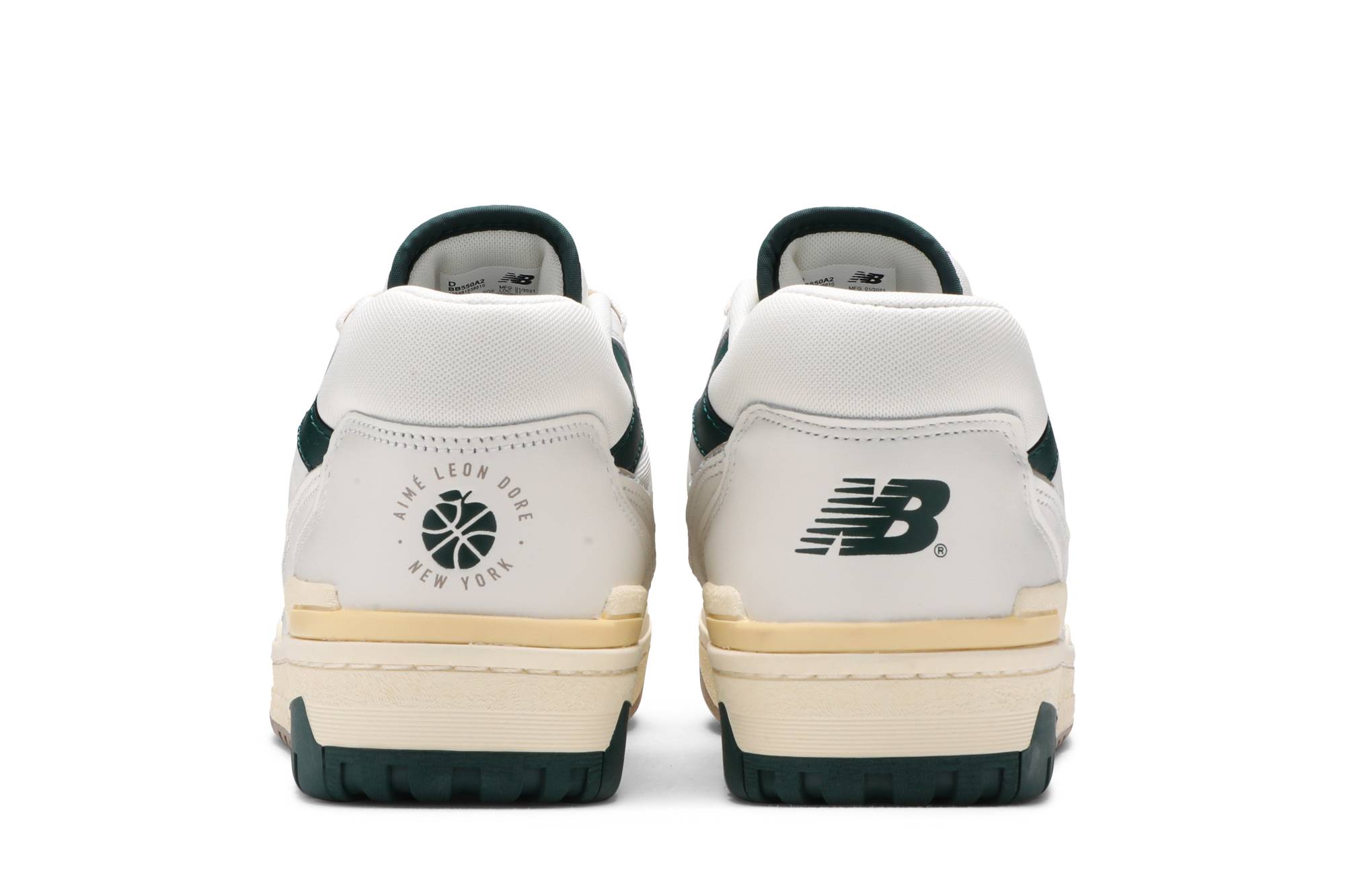 Aimé Leon Dore x New Balance 550 Green Yellow BB550A2 Coiloa - Image 6