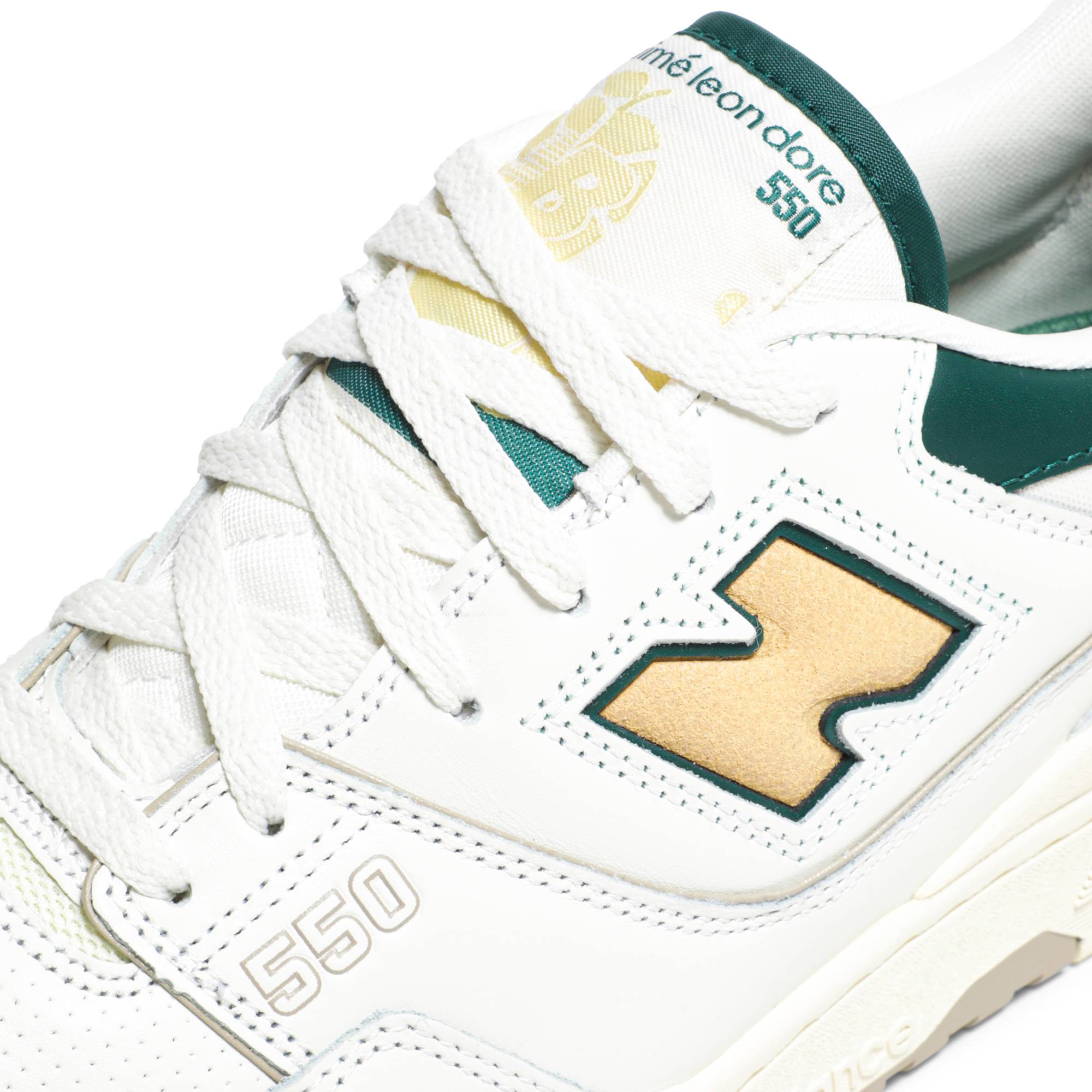 Aimé Leon Dore x New Balance 550 Green Yellow BB550A2 Coiloa - Image 9