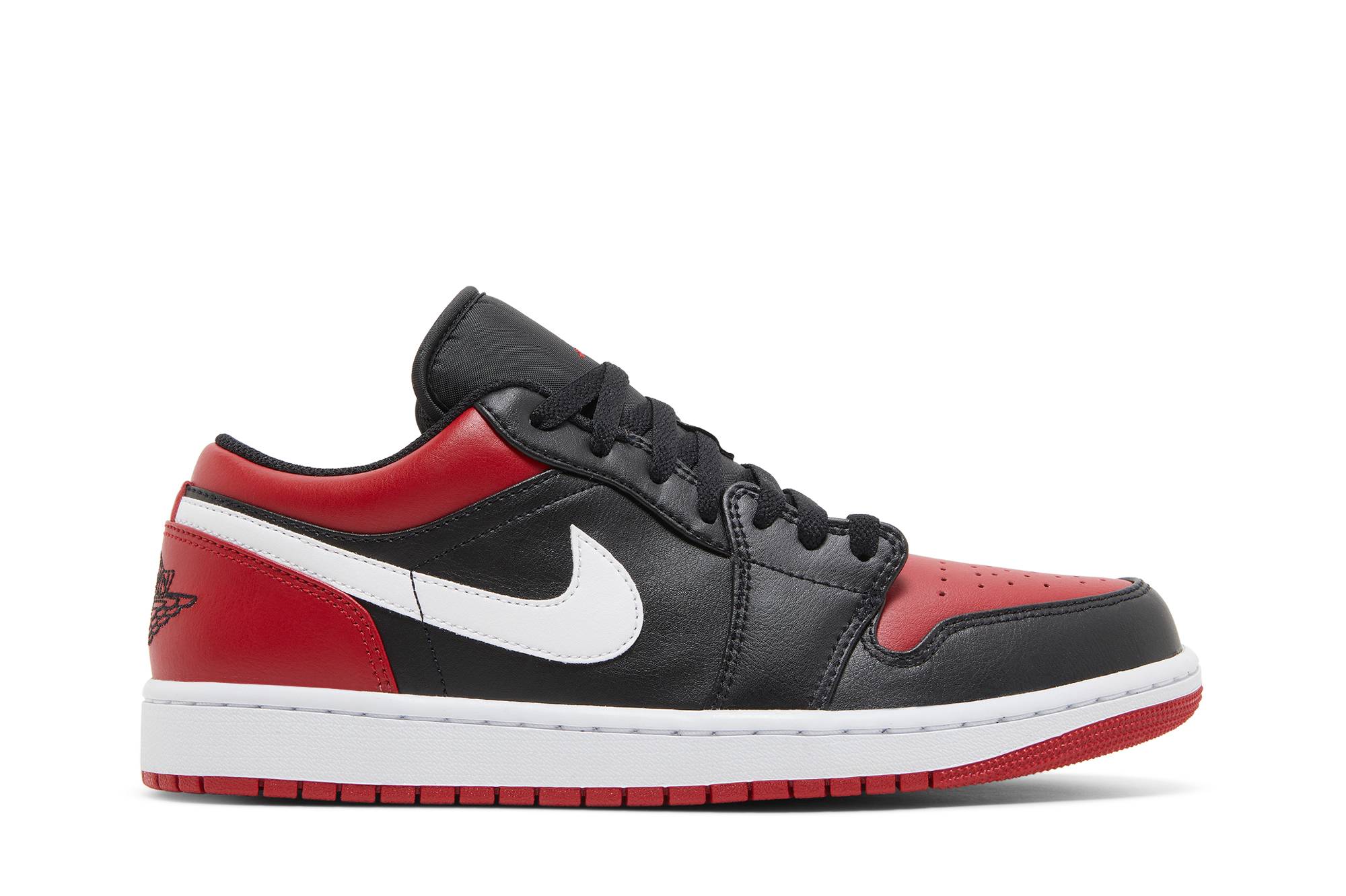 Air Jordan 1 Low Alternate Bred Toe 553558-066 Moroen
