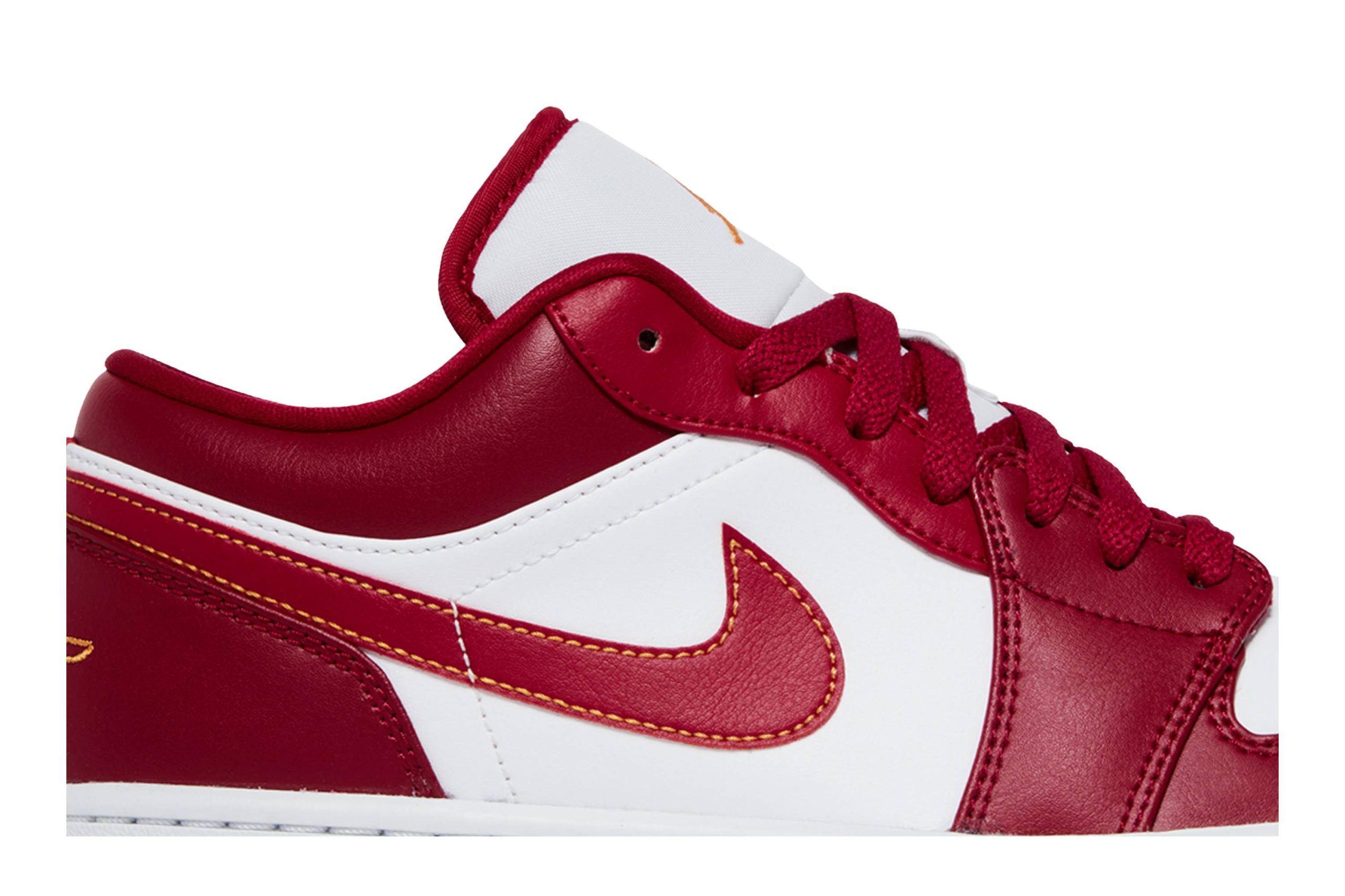 Air Jordan 1 Low 'Cardinal Red' 553558-607 - Image 2