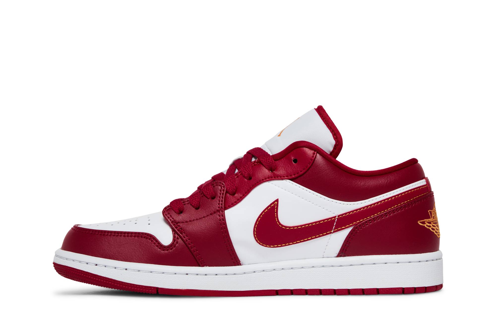 Air Jordan 1 Low 'Cardinal Red' 553558-607 - Image 3