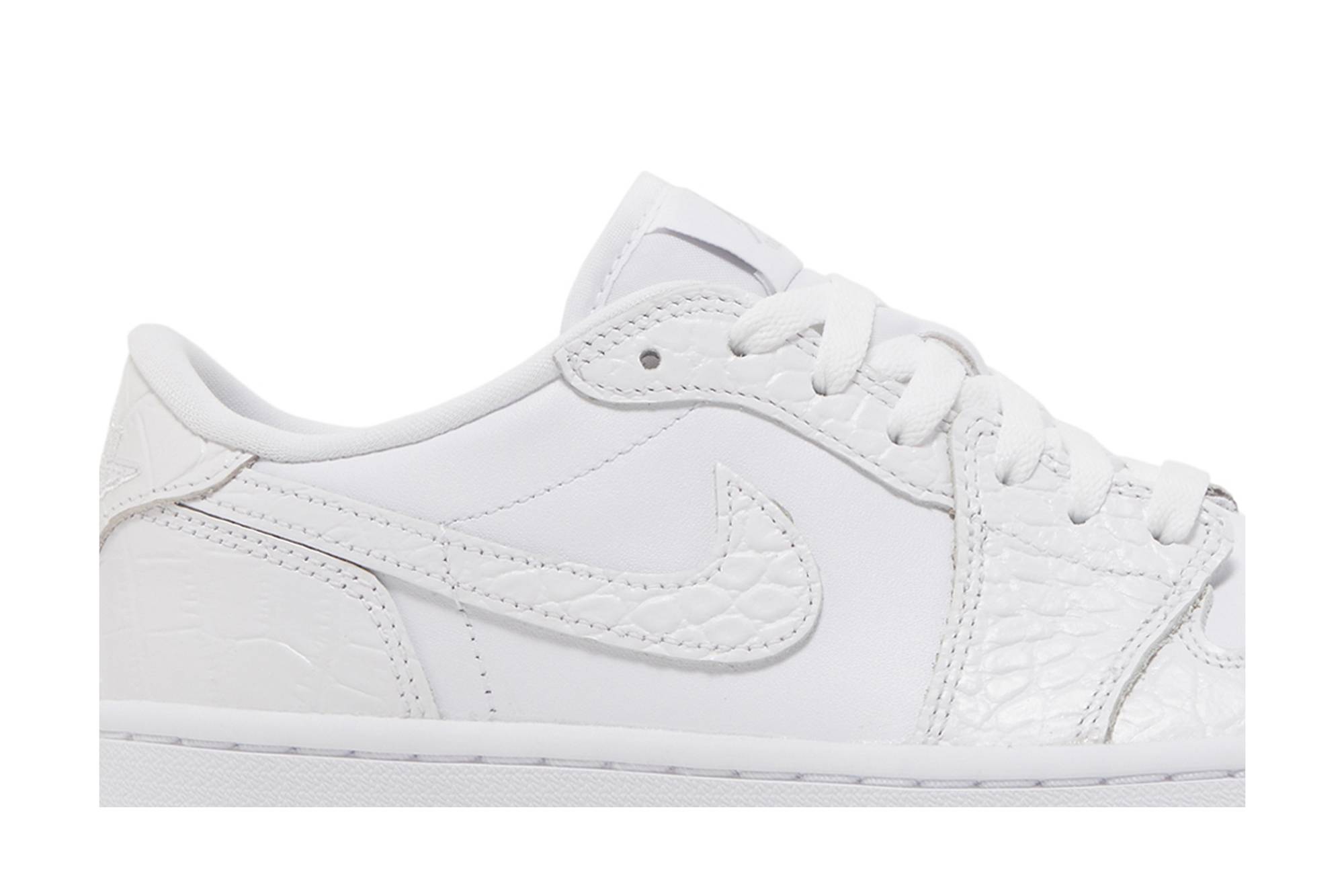 Air Jordan 1 Low Golf White Croc DD9315-110 Moroen - Image 13