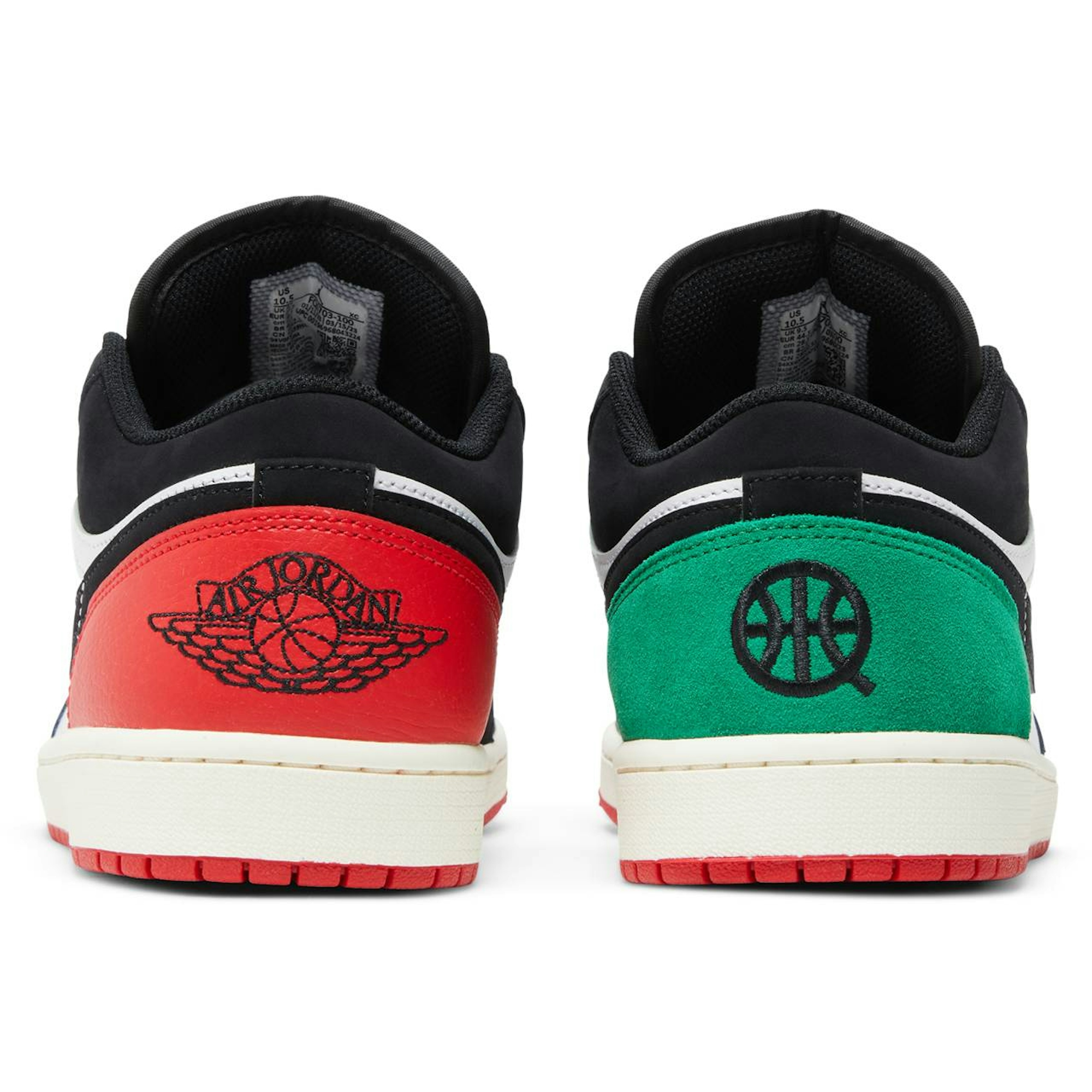 Air Jordan 1 Low Quai 54 2023 FQ6703-100 Moroen - Image 6