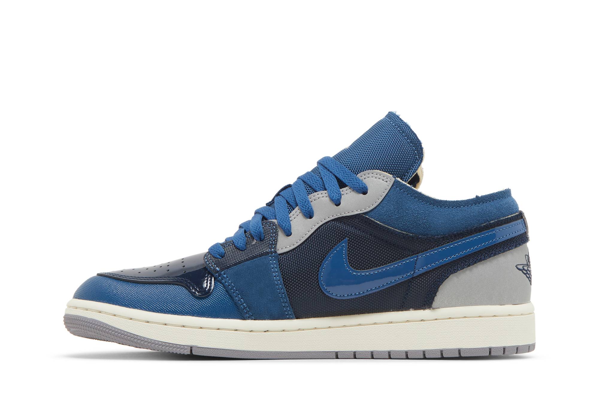 Air Jordan 1 Low SE Craft Inside Out - Obsidian DR8867-400 Moroen - Image 3