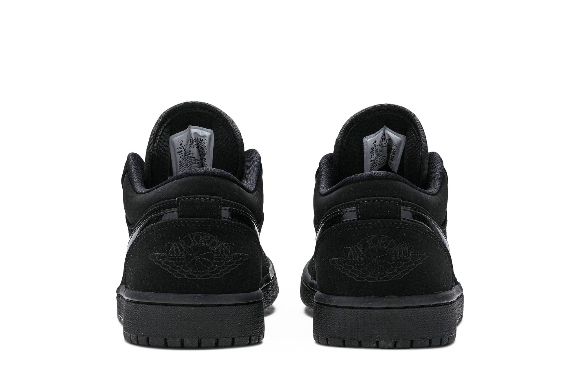 Air Jordan 1 Low Triple Black 2019 553558-056 Moroen - Image 6