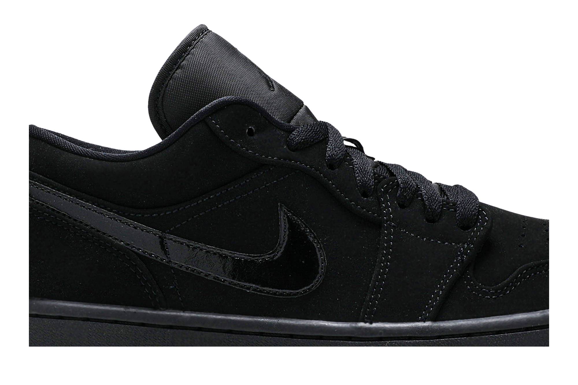 Air Jordan 1 Low Triple Black 2019 553558-056 Moroen - Image 2