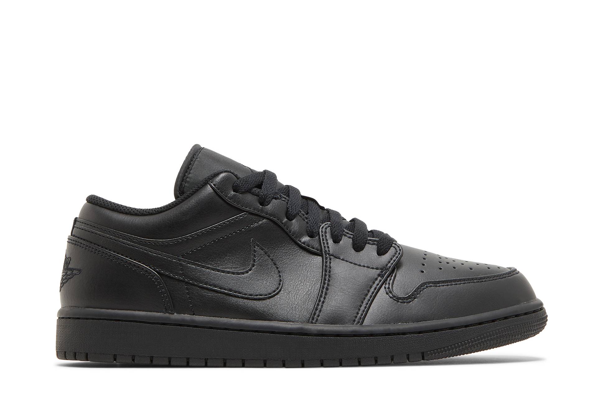 Air Jordan 1 Low Triple Black 2022 553558-093 Moroen