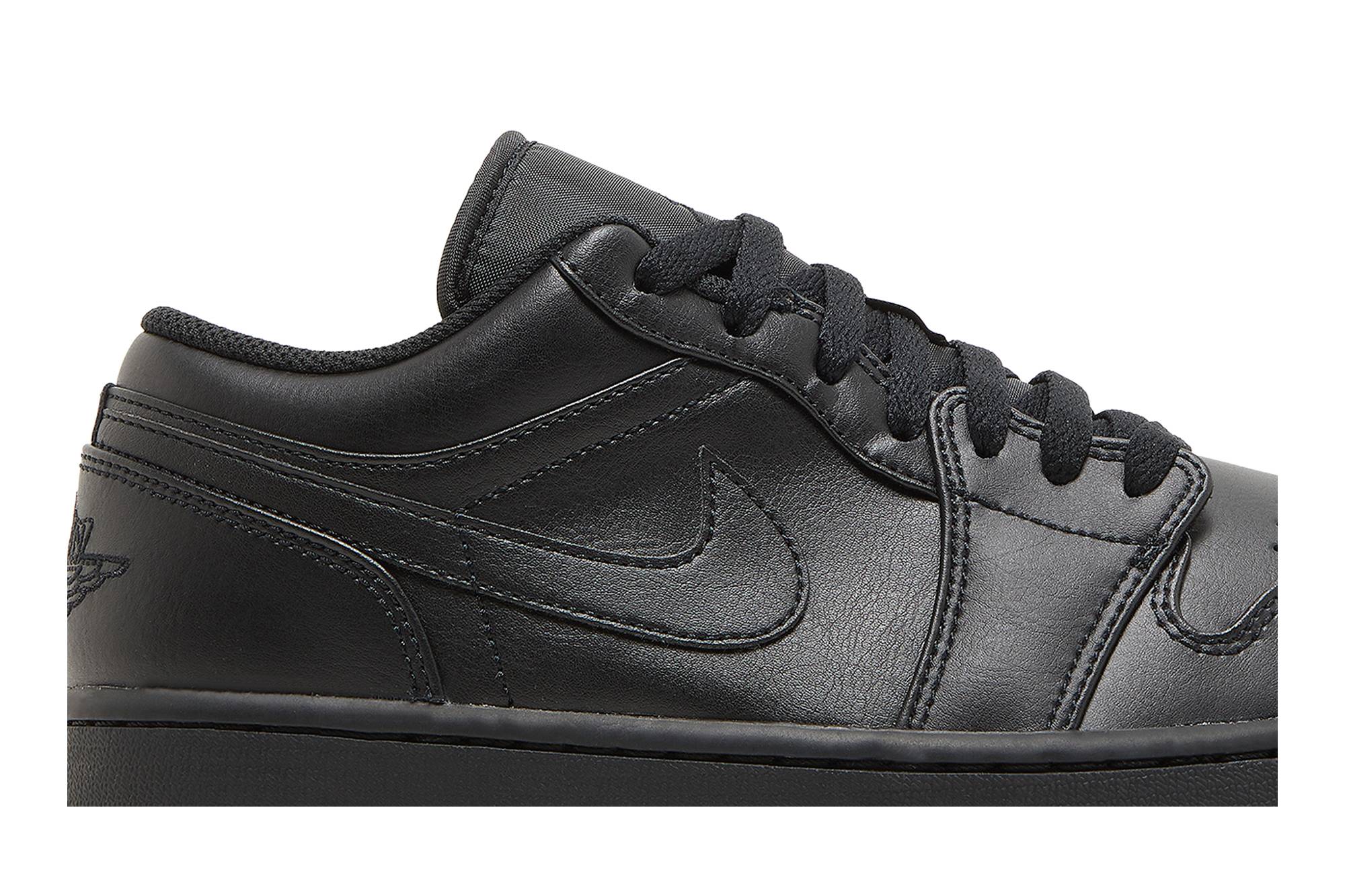 Air Jordan 1 Low Triple Black 2022 553558-093 Moroen - Image 2